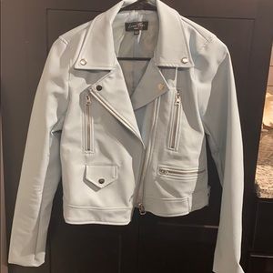 “LoveTree” faux leather jacket